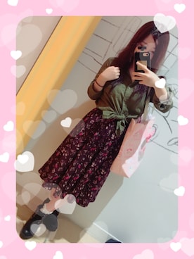 「GORGE（ゴージ）のアイテム（シューズ）」を使った、ゆかめろ♡さん（レディース・147cm）の秋コーディネート
