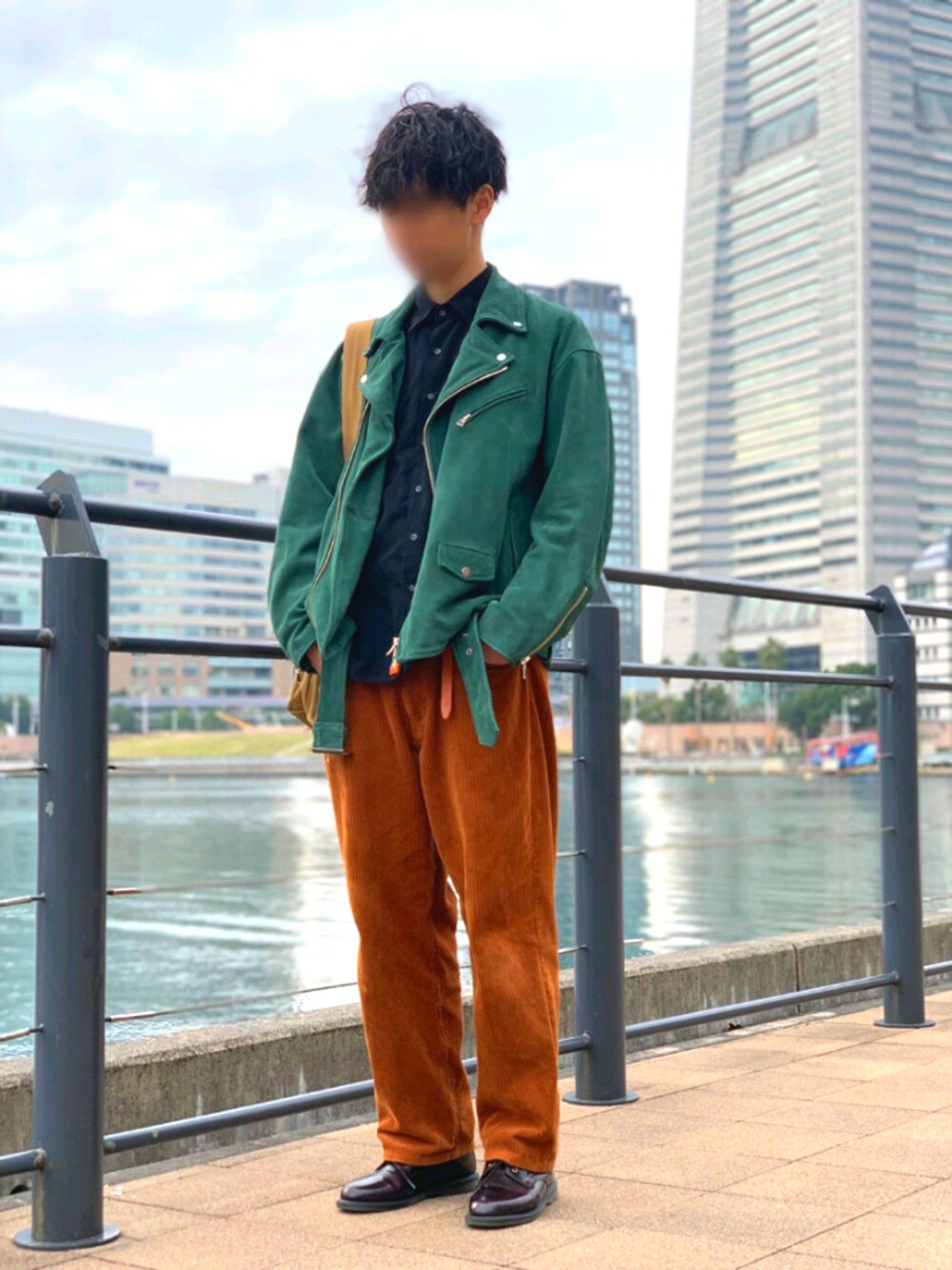 muta89｜UNITED TOKYOのライダースジャケットを使ったコーディネート