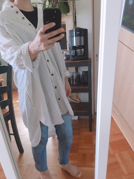 「flataのアイテム」を使った、きょう(150cm)さん（レディース・147cm）の秋コーディネート