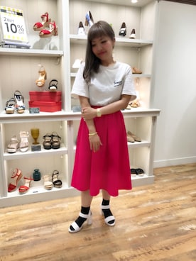 「シロティー」｜ORientalTRaffic 五反田東急スクエア店さん（レディース・153cm）の春コーディネート