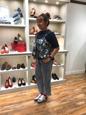 「メタリック」｜ORientalTRaffic 五反田東急スクエア店さん（レディース・158cm）の秋コーディネート