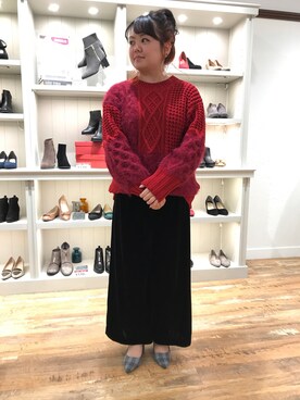 「チャンキーヒール」｜ORientalTRaffic 五反田東急スクエア店さん（レディース・156cm）の秋コーディネート