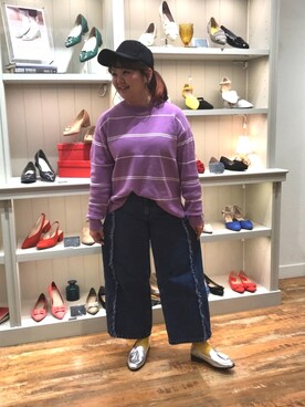 「タッセルシューズ」｜ORientalTRaffic 五反田東急スクエア店さん（レディース・158cm）の春コーディネート