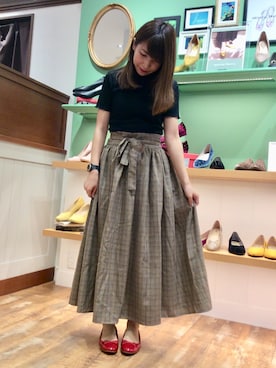 「オリエンタルトラフィック(ORiental TRaffic)」｜ORientalTRaffic 五反田東急スクエア店さん（レディース・158cm）の秋コーディネート
