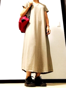 「アイテム（その他シューズ）」を使った、Takako Isaさん（レディース・154cm）の春コーディネート