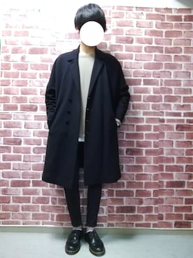 「Dr. Martens（ドクターマーチン）のDr.Martens (ドクターマーチン)/1461 3EYE GIBSON SHOES（その他シューズ）」を使った、ひっちさん（メンズ・172cm）の春コーディネート