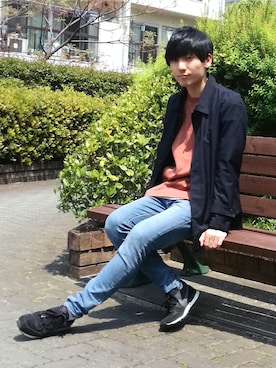 「 プチプラ」｜ひっちさん（メンズ・172cm）の春コーディネート