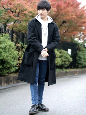 ひっちさん（メンズ・172cm）の冬コーディネート