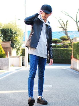 ひっちさん(メンズ・172cm)の春コーディネート