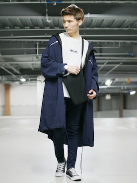 ひっちさん（メンズ・172cm）の春コーディネート