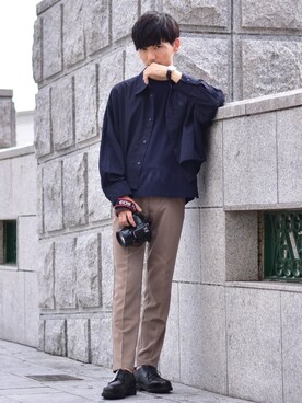 ひっちさん（メンズ・172cm）の秋コーディネート