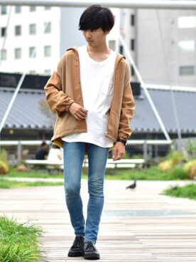 ひっちさん(メンズ・172cm)の秋コーディネート