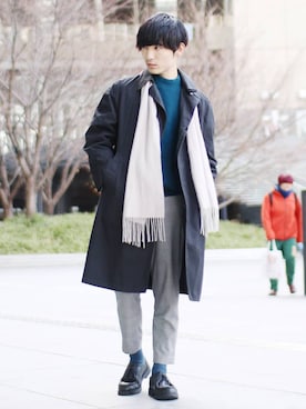 ひっちさん（メンズ・172cm）の冬コーディネート