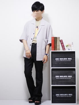 HICCHIさん（メンズ・172cm）の夏コーディネート