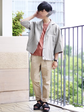 ひっちさん（メンズ・172cm）の夏コーディネート