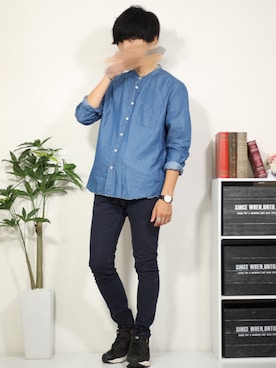 ひっちさん（メンズ・172cm）の夏コーディネート