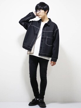 ひっちさん（メンズ・172cm）の秋コーディネート