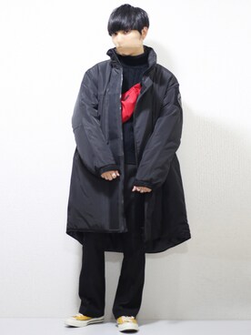 「URBAN RESEARCH Sonny Label（アーバンリサーチサニーレーベル）のアイテム（ダウンジャケット/コート）」を使った、ひっちさん（メンズ・172cm）の冬コーディネート