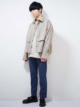 ひっちさん（メンズ・172cm）の冬コーディネート