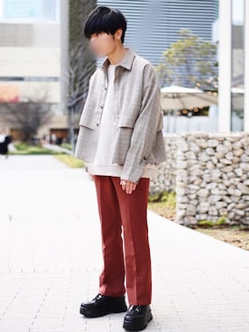 ひっちさん(メンズ・172cm)の春コーディネート