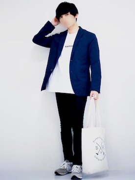 ひっちさん（メンズ・170cm）の春コーディネート