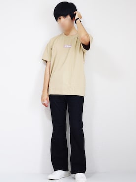 「半袖」｜「アイテム（その他）」を使った、ひっちさん（メンズ・170cm）の夏コーディネート