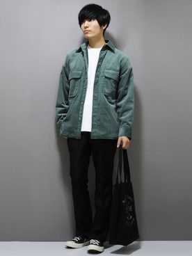 「SENSE OF PLACE by URBAN RESEAR」｜「アイテム（その他アウター）」を使った、ひっちさん（メンズ・170cm）の秋コーディネート