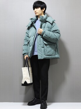 「SENSE OF PLACE by URBAN RESEAR」｜「アイテム（スウェット）」を使った、ひっちさん（メンズ・172cm）の秋コーディネート