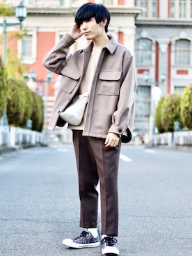 ひっちさん(メンズ・172cm)の秋コーディネート