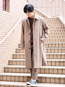 ひっちさん（メンズ・172cm）の冬コーディネート