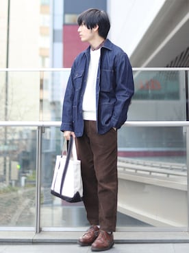 ひっちさん（メンズ・172cm）の冬コーディネート