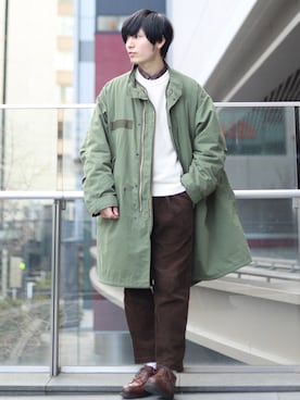 ひっちさん（メンズ・172cm）の冬コーディネート