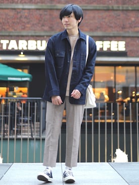 ひっちさん（メンズ・172cm）の冬コーディネート