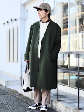 ひっちさん（メンズ・172cm）の冬コーディネート