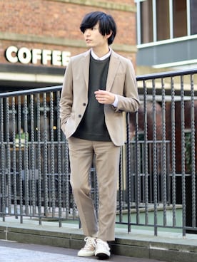 ひっちさん（メンズ・172cm）の冬コーディネート