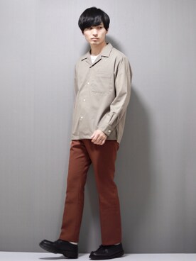 開襟シャツ のメンズ人気ファッションコーディネート Wear
