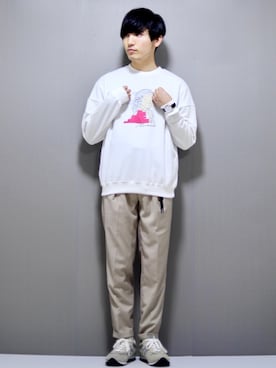 プリントスウェット のメンズ人気ファッションコーディネート Wear