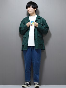 ひっちさん（メンズ・172cm）の春コーディネート