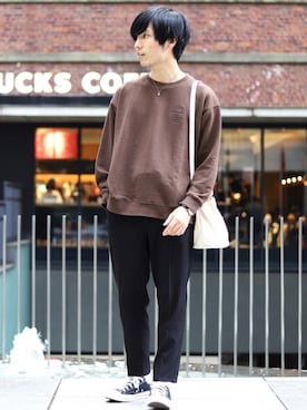 ひっちさん（メンズ・172cm）の春コーディネート