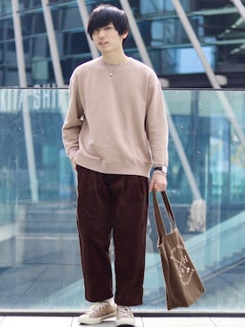 ひっちさん（メンズ・172cm）の春コーディネート