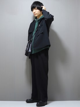 「ITEMS URBANRESEARCH（アイテムズ アーバンリサーチ）のアイテム（セットアップ）」を使った、ひっちさん（メンズ・172cm）の春コーディネート