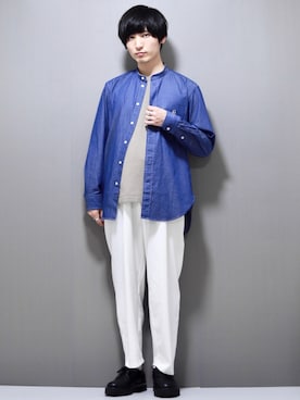 ひっちさん（メンズ・172cm）の春コーディネート