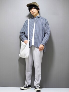 ひっちさん（メンズ・172cm）の春コーディネート