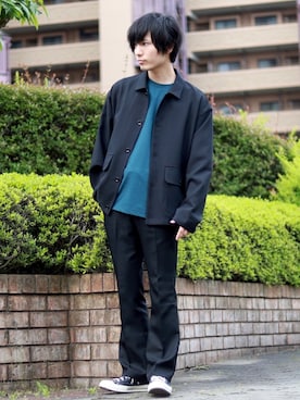 ひっちさん(メンズ・172cm)の春コーディネート