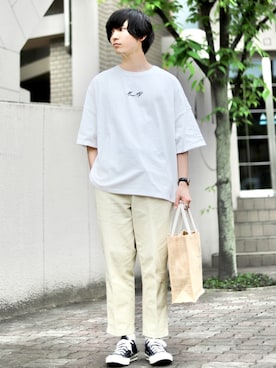 ひっちさん（メンズ・172cm）の夏コーディネート