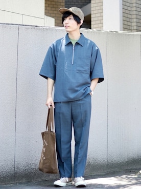 ひっちさん（メンズ・172cm）の夏コーディネート