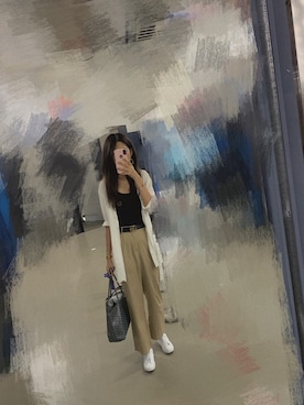 「COMMON PROJECTS（コモンプロジェクト）のアイテム」を使った、Claireさん（レディース・170cm）の秋コーディネート