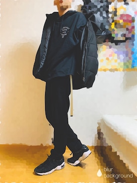 TAIGA.さん（メンズ・168cm）の冬コーディネート