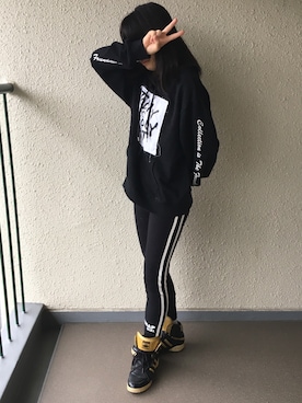 「ANAP（アナップ）のアイテム（パンツ）」を使った、hiroxさん（メンズ・170cm）の秋コーディネート