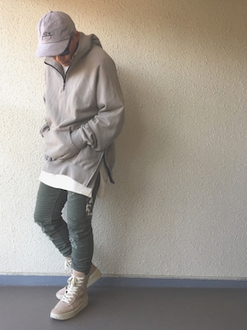 「fog（フォグ）のアイテム（シューズ）」を使った、hiroxさん（メンズ・170cm）の秋コーディネート